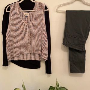 Multicolored Sweater Vest